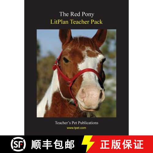 【3-4周达】Litplan Teacher Pack: The Red Pony [9781602492387]