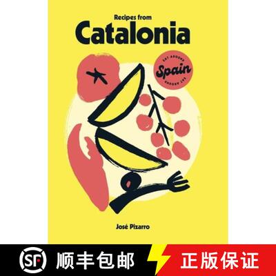【3-4周达】精装 Recipes from Catalonia [9781784887735]