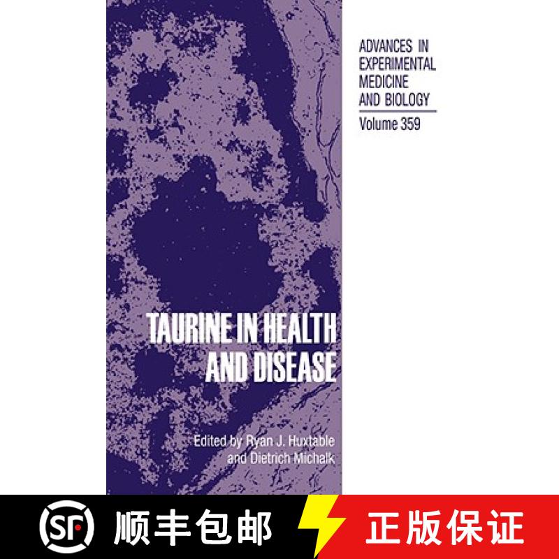 【3-4周达】Taurine in Health and Disease [9780306448126]