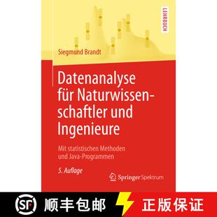 【3-4周达】Datenanalyse für Naturwissenschaftler und Ingenieure : Mit statistischen Methoden und Jav... [9783642376634]