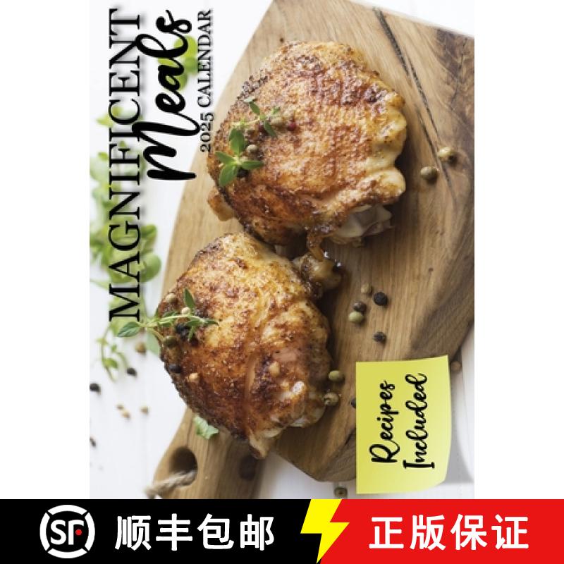 预订 Magnificent Meals 2025 Calendar: Recipes Included [9781959209300]