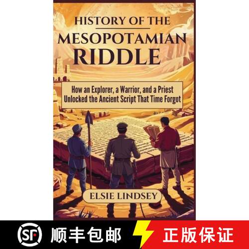 【3-4周达】History of The Mesopotamian Riddle : How an Explorer, a Warrior, and a Priest Unlocked the... [9782037821889]