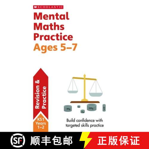 【3-4周达】Mental Maths Practice Ages 5-7 [9780702326868]