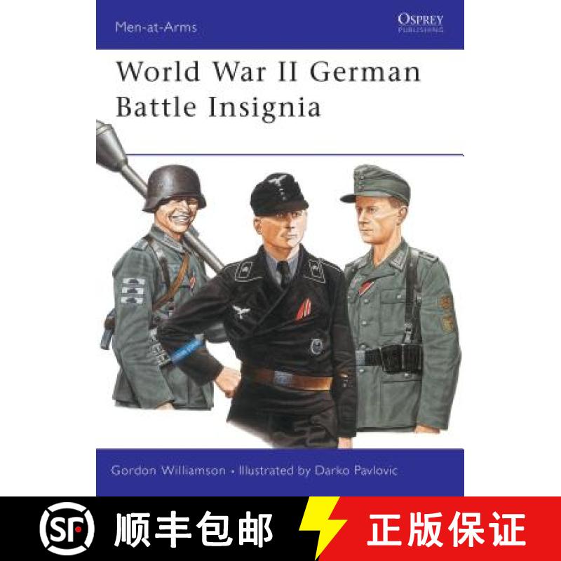 【3-4周达】World War II German Battle Insignia [9781841763521]