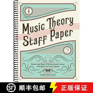 9781540043795 and Music Keyboard Taking Note Manuscript for 4周达 with Paper Staff Space Theory Layout