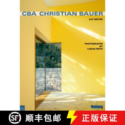 【3-4周达】精装 CBA Christian Bauer: Jovis Portfolio [9783868590364]