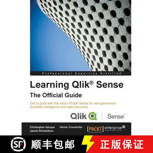 现货 Learning Qlik (R) Sense: The Official Guide [9781782173359]