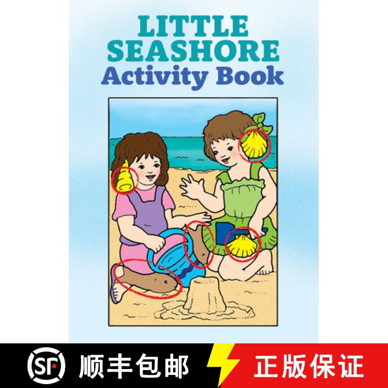 预订 Little Seashore Activity Book: 86 Full-Color Plates [9780486256085]
