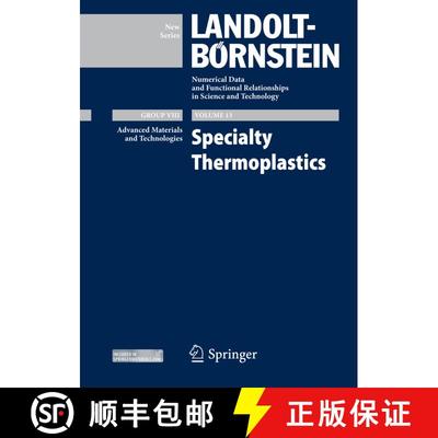 【3-4周达】Specialty Thermoplastics [9783662464182]
