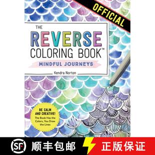 Mindful Creative Journeys Reverse Book 9781523518074 the Col... The Coloring and Calm Has 4周达