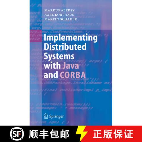 【3-4周达】精装 Implementing Distributed Systems with Java and CORBA [9783540241737]