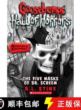 预订 The Five Masks of Dr. Screem: Special Edition (Goosebumps Hall of Horrors #3): Special Edition V... [9780545289368]