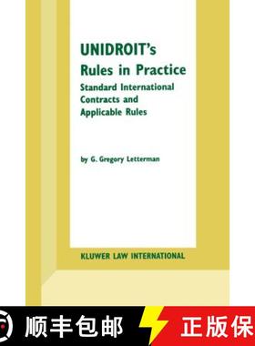 预订 UNIDROIT's Rules in Practice : Standard International Contracts and Applicable Rules [9789041188632]