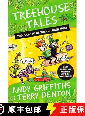 【3-4周达】Treehouse Tales: too SILLY to be told ... UNTIL NOW!: No. 1 bestselling series [9781529088670]