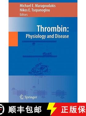 【3-4周达】Thrombin : Physiology and Disease (Softcover reprint of hardcover 1st ed. 2009) (Softcover... [9781441918772]