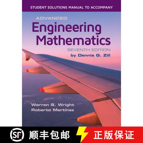【3-4周达】Student Solutions Manual to Accompany Advanced Engineering Mathematics: . [9781284206265]
