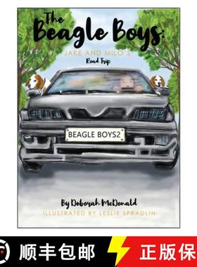 【3-4周达】The Beagle Boys Jake and Milo's Road Trip [9781632212382]