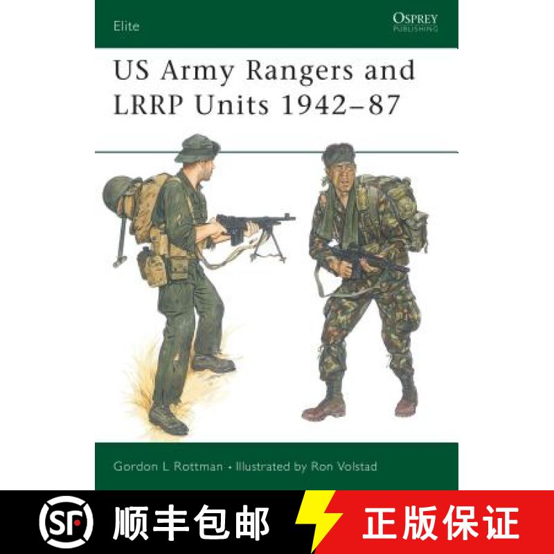 【3-4周达】US Army Rangers and L.R.R.P.Units, 1942-87 [9780850457957]