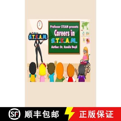 【3-4周达】Professor S.T.E.A.M. Presents Careers in S.T.E.A.M. [9781736572702]