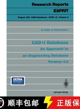 【3-4周达】CAD*I Database : An Approach to an Engineering Database Version 4.0 [9783540533832]