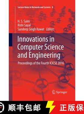 【3-4周达】Innovations in Computer Science and Engineering : Proceedings of the Fourth ICICSE 2016 (S... [9789811099748]