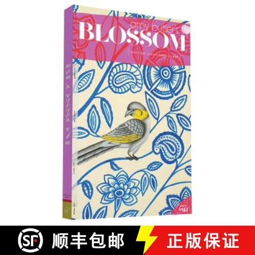 【3-4周达】Amy Butler's Blossom: Create Love. Express Beauty. Be Kind. Issues No. 1&2 [9781452149516]