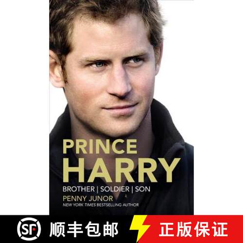 【3-4周达】精装 Prince Harry: Brother, Soldier, Son [9781455549832]