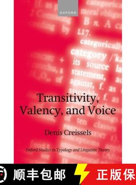 【3-4周达】Transitivity, Valency, and Voice [9780198899570]