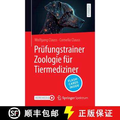 【3-4周达】Pruefungstrainer Zoologie fuer Tiermediziner [9783662702574]