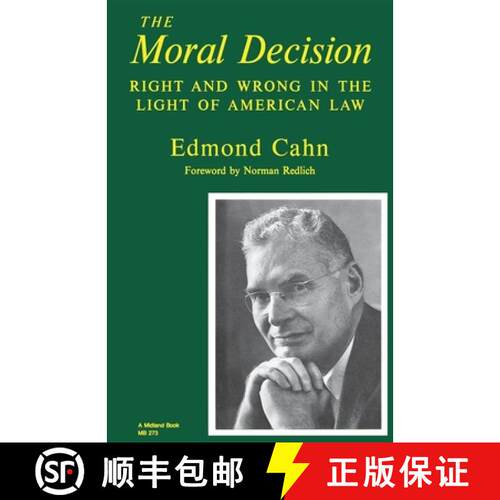 【3-4周达】The Moral Decision: Right and Wrong in the Light of American Law [9780253202734]