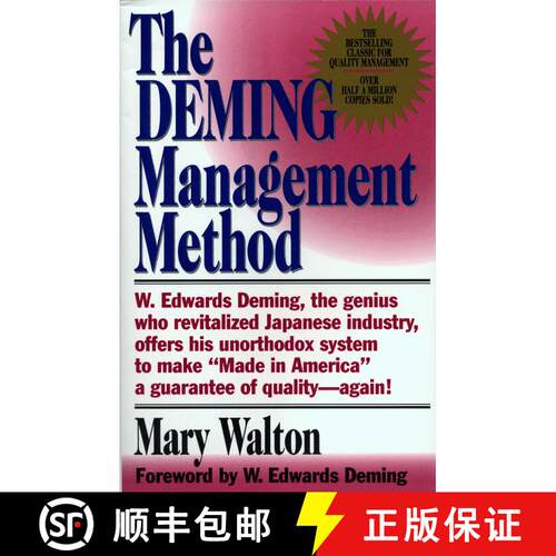 【3-4周达】The Deming Management Method: The Bestselling Classic for Quality Management! [9780399550003]