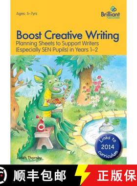 【3-4周达】Boost Creative Writing-Planning Sheets to Support Writers (Especially Sen Pupils) in Years... [9781783170586]