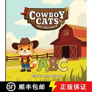 【3-4周达】Cowboy Cats ABC Roundup [9781967194001]