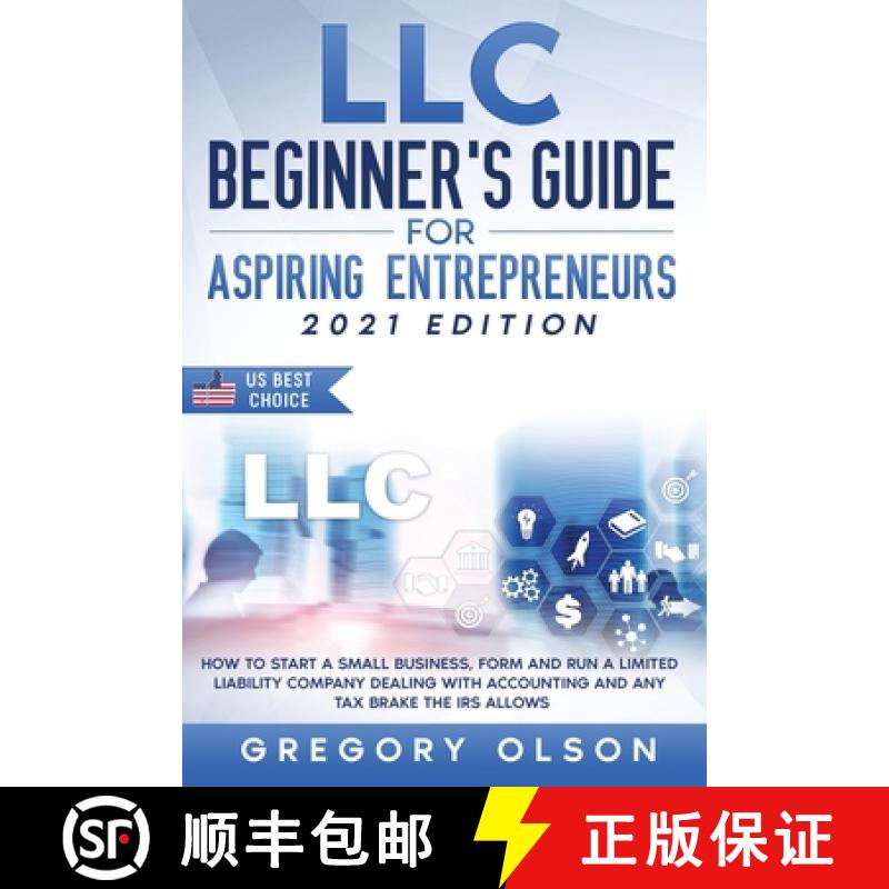 【2-3周达】LLC Beginner's Guide for Aspiring Entrepreneurs [9781954407312]