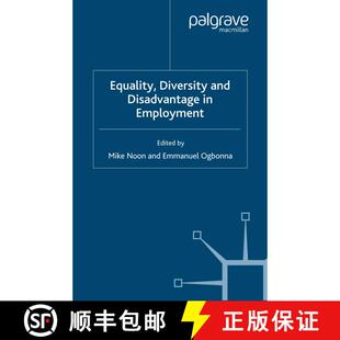 【3-4周达】Equality. Diversity and Disadvantage in Employment (1st ed. 2001) (1st ed. 2001) (1st ed. ... [9781349421060]