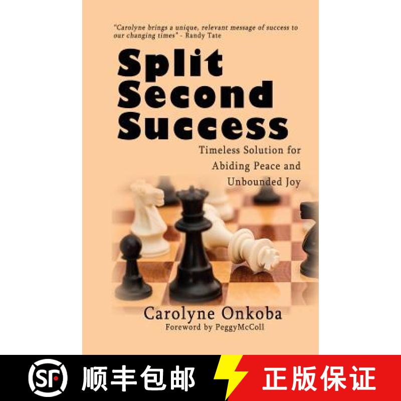 【3-4周达】Split Second Success: A Timeless Solution for Abiding Peace and Unbounded Joy [9781988071619]