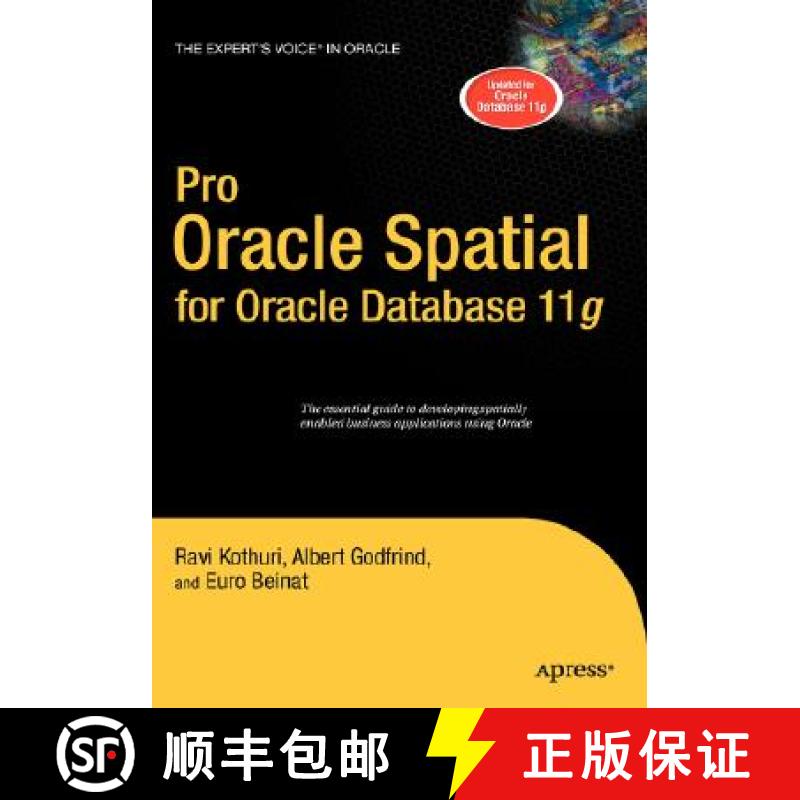 【3-4周达】Pro Oracle Spatial for Oracle Database 11g [9781590598993]