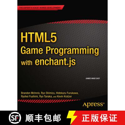 【3-4周达】HTML5 Game Programming with enchant.js (1st ed.) [9781430247432]