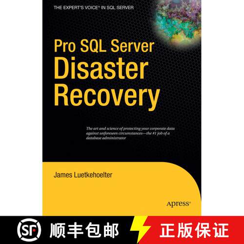 【3-4周达】精装 Pro SQL Server Disaster Recovery (1st ed.) [9781590599679]
