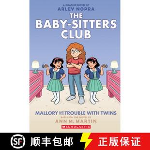 with Graphic and Trouble Mallory Club Twins the Baby Novel 9781338835618 Sitters