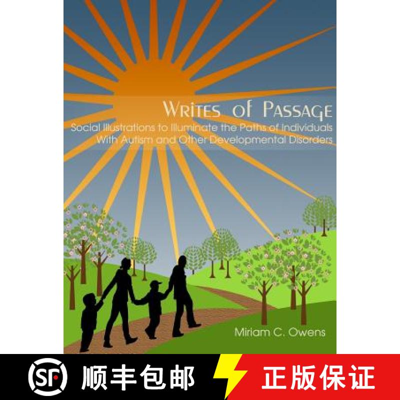 【3-4周达】Writes of Passage: Social Illustrations to Illuminate the Paths of Individuals With Autism... [9780615552231]