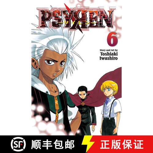 【3-4周达】Psyren, Vol. 6: Flame [9781421536811]