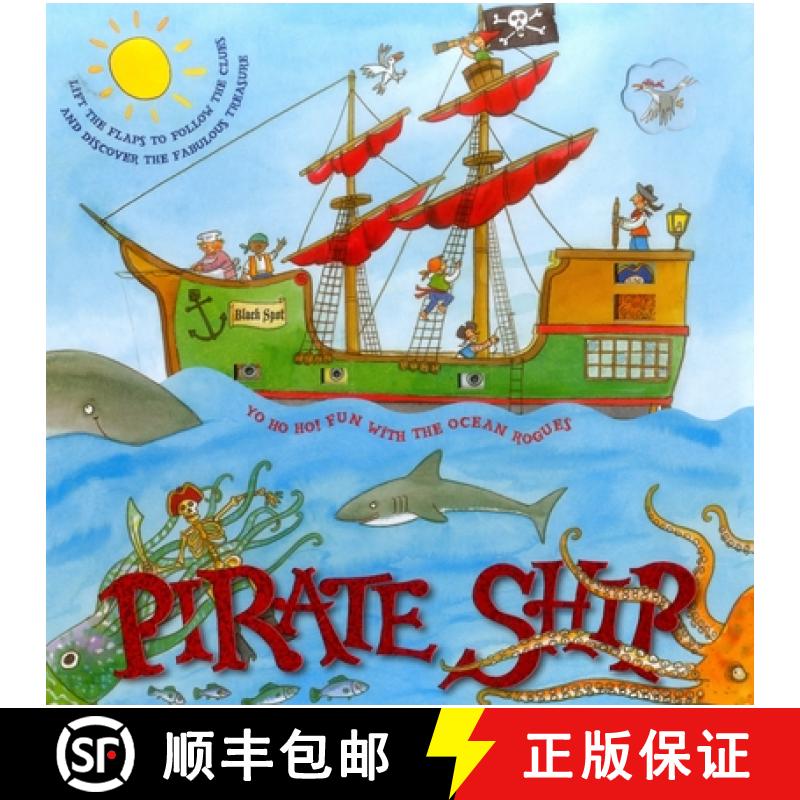 【2-3周达】Pirate Ship: Lift the Flaps to Follow the Clues and Discover the Fabulous Treasure [9781861477675]