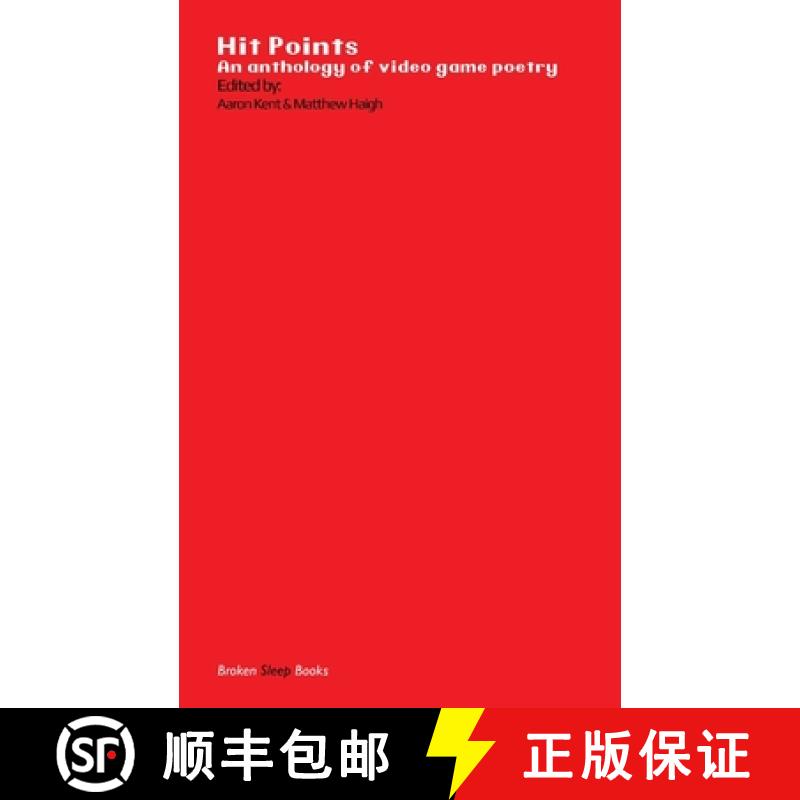 【2-3周达】Hit Points Red: An anthology of video game poetry [9781913642648]