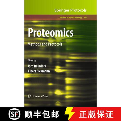 【3-4周达】Proteomics: Methods and Protocols [9781627038317]