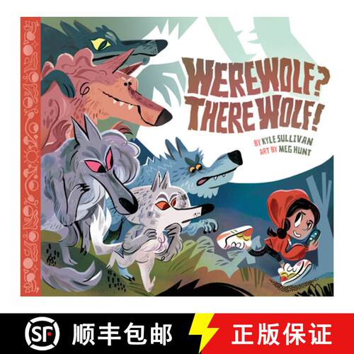 【3-4周达】精装 Werewolf? There Wolf! [9781948931274]
