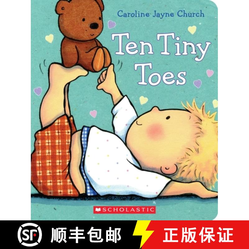 【3-4周达】Ten Tiny Toes [9780545536011]