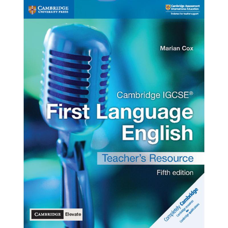 【4周达】Cambridge IGCSE (R) First Language English Teacher's Resource with Digital Access 5Ed: - Cam... [9781108438940] 书籍/杂志/报纸 原版其它 原图主图