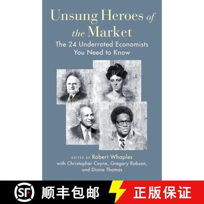 【3-4周达】精装 Unsung Heroes of the Market: The 24 Underrated Economists You Need to Know [9781598134285]