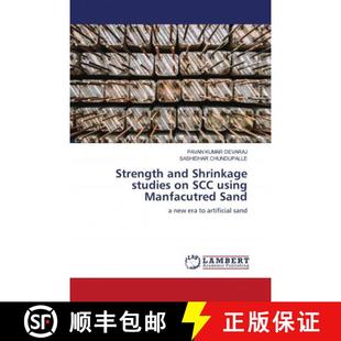 Sand Shrinkage SCC using and studies 9786202677448 预订 Manfacutred Strength